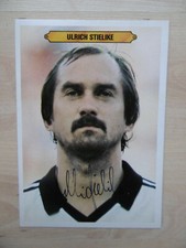 Ulrich Stielike Autogramm signed 13x18 cm Postkarte "Fussball Superstars"