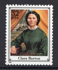 2975c * CLARA BARTON ** CIVIL WAR NURSE *  U.S. Postage Stamp MNH