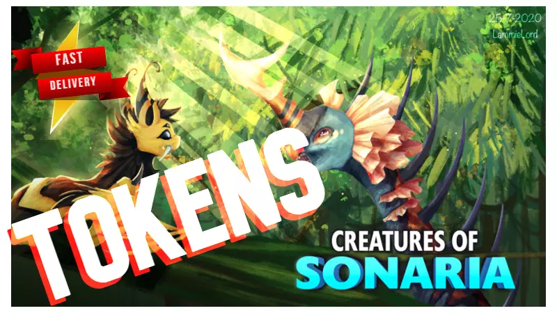 Tokens - Creatures of Sonaria - Roblox ⚡️Fast Delivery⚡️