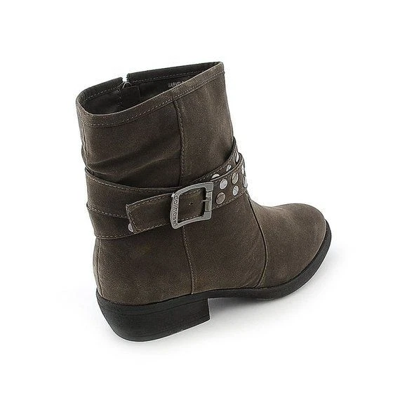 NUEVO último par! Botín de gamuza 8,5 con tachuelas para mujer Dollhouse maravilloso nuevo en caja Foto 3 de 4