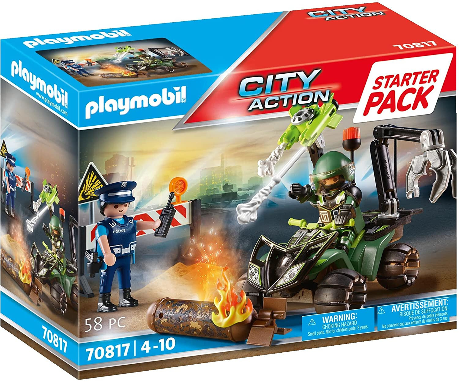 Playmobil 70817 City Action Starter Pack Policía Entrenamiento - Imagen 2