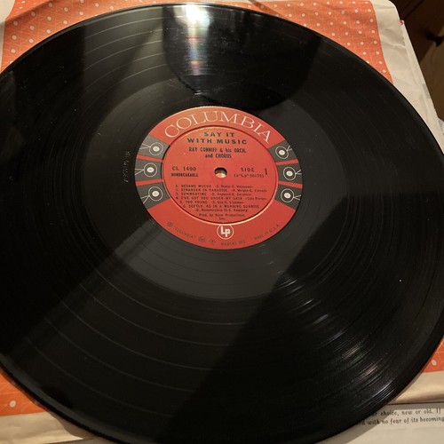 Ray Conniff and His Orchestra ~ Say It With Music 1960 CL 1490 6 Eye Pressing - Picture 3 of 4