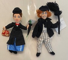 Vintage Disney Marry Poppins  Bert Plush Bean Bag Dolls 10" with Tags