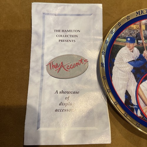 Hamilton 1995 - A Salute to Mickey Mantle Plate Collection - Power at the Plate - Picture 4 of 5