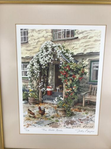 Limited Edition Print Judy Boyles The Oaks Porch 87/850 - Picture 2 of 10