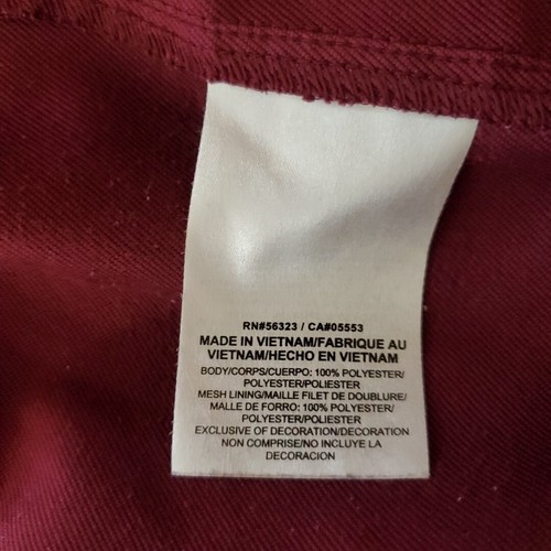 Giacca a vento Nike OC Team Shield Hot Corner da uomo L bordeaux Swoosh 578555 - Foto 14 di 17