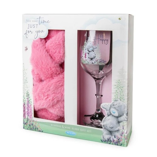 Juego de regalo de zapatillas y copa de vino | Me to You | Summer Prados - Imagen 2 de 4