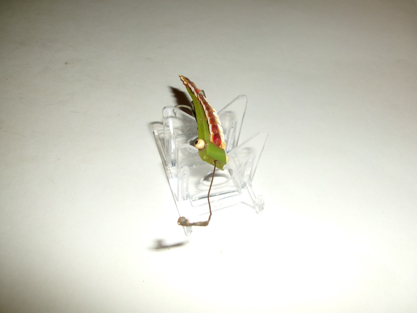 Vintage Unknown Folk Art (?) Lure Plastic Body w/ Sequences