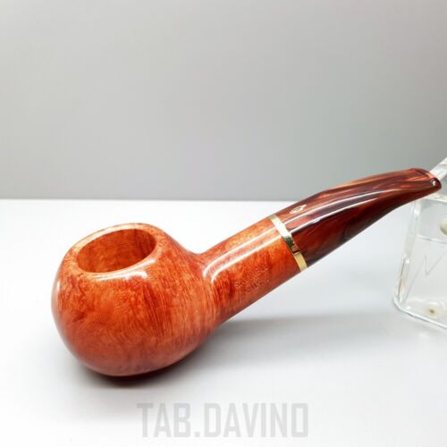 PIPA SAVINELLI WHISKY 320 9MM LISCIA MARRONE CHIARO 2025 MADE IN ITALY - Imagen 15 de 17