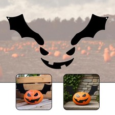 Adesivi decorativi per zucche di Halloween, modello per regali da appendere