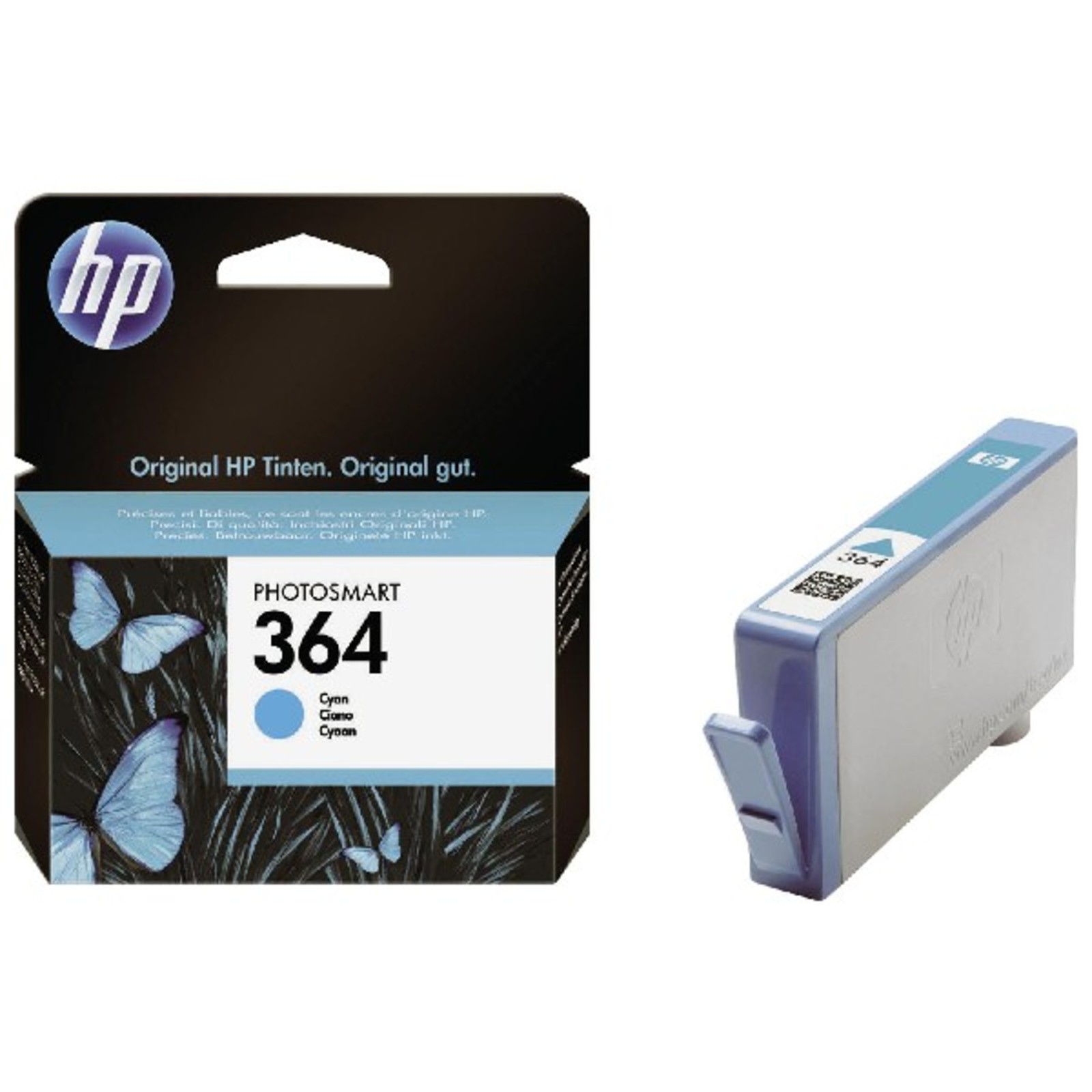 HP 364 Тонированный Патрон Голубой CB318EE 4190₽