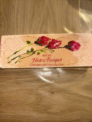Avon  Hostess Bonquet ,4 Parfümierte Seife