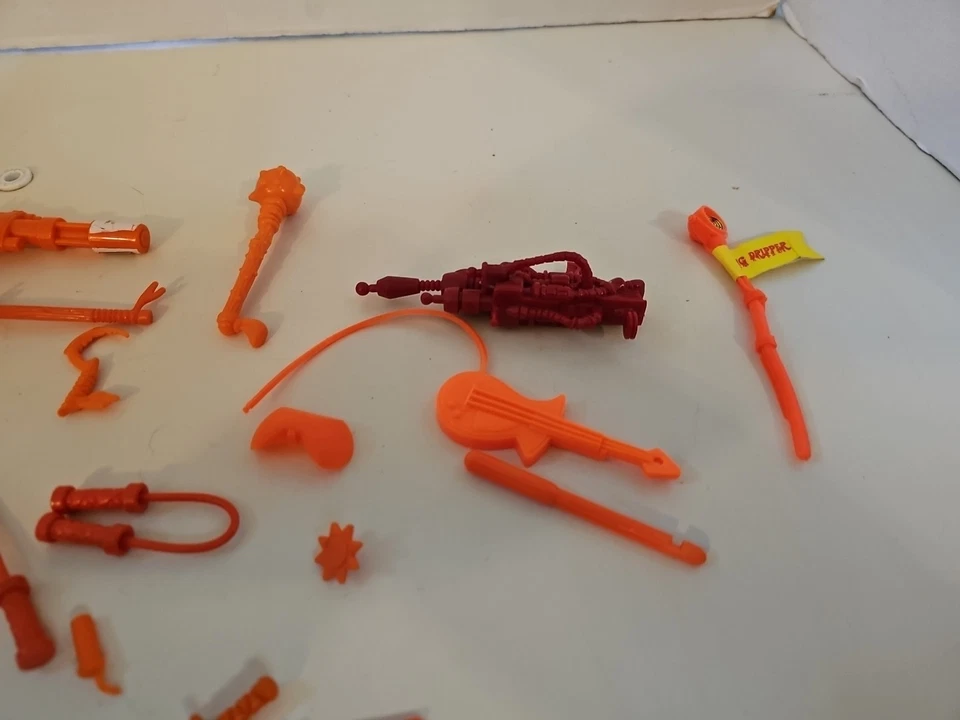 Principalmente TMNT Figura de Acción Vintage Accesorios, Armas y Piezas Otros Naranja  Foto 2 de 4