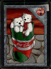 1995 Collect-A-Card Coca-Cola Super Premium Dufex Foil Polar Bears Stuffers #2