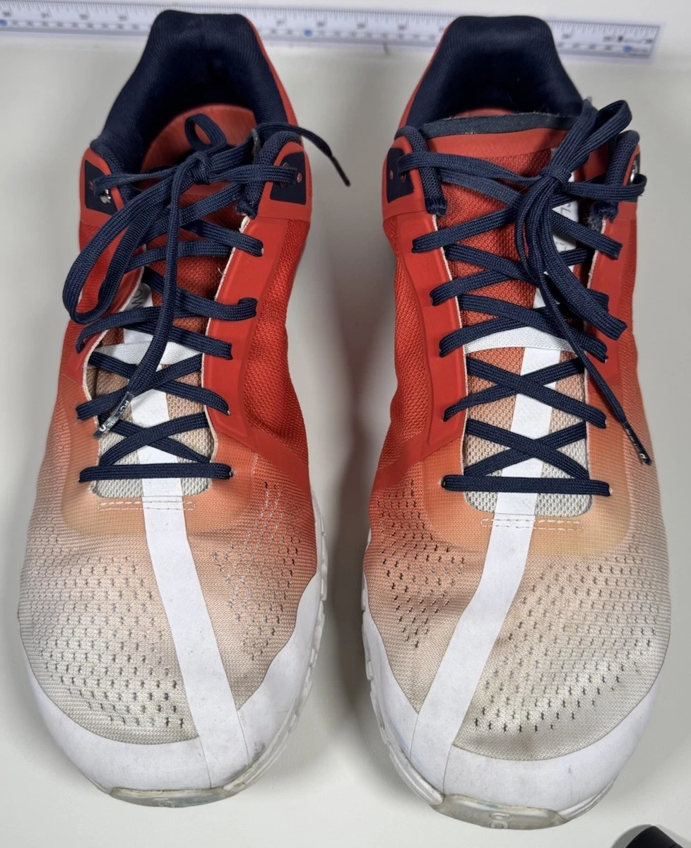 On Running Cloudflow Men\'s Rust Eclipse Shoes US‎ 12.5M (orange & Blue) ON Cloudflow Rust Eclipse for sale | eBay main image 2