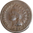 1885 Indian Head Cent Penny
