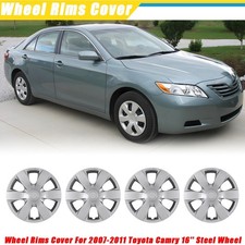 16 Lacquer Sleek Wheel Covers For 2007-2011 Toyota Camry 16 Steel Wheel
