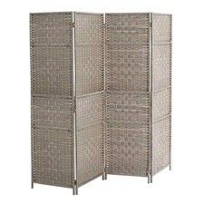 SEPARÈ IN LEGNO CON 4 PANNELLI DA 180 X 180 COLORE GRIGIO