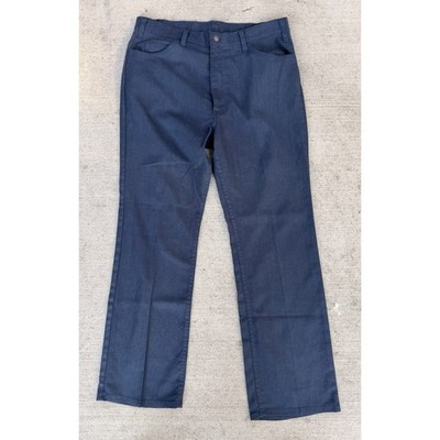 Levi s Sta-prest Pants Vintage 1960 s Casual Slacks Blue 36x31