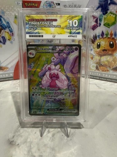 Pokémon TCG Tinkaton EX Paldea Evolved Card 262/193 Ace 10 Gem Mint