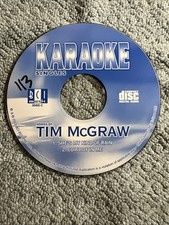 COUNTRY KARAOKE ARTIST SERIES Tim McGraw CDG Disc