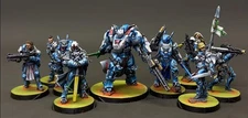 Infinity Panoceania Military Orders Action Pack pro Painted *9 Miniature Presale