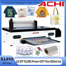 DTF A3 Printer Direct to Trasnfer Film T-shirt Printing Epson1390 With 500ml ink