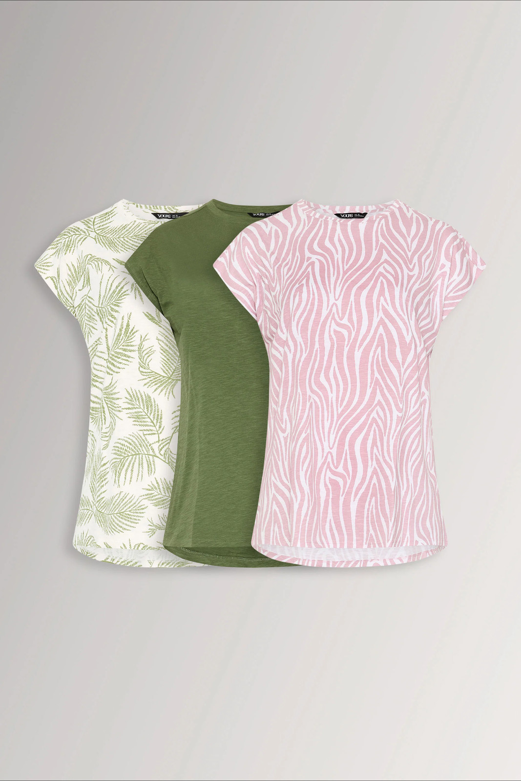 Yours Curve Plus Size Womens T-Shirts