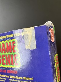 Galoob - Game Genie - Nintendo NES Game Cartridge Adapter W/ BOX! *TESTED* 📦