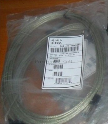 1Pcs Used For Cisco E1 And G703 Module CAB-E1-RJ45BNC Cable Plc Module fm
