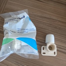 Hep2O 15mm Pipe 1/2 BSP Wall Plate Elbow Fitting Bracket 2 Pack