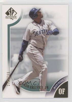 2009 SP Authentic Gold 176/299 Ken Griffey Jr #24 HOF 0ba6