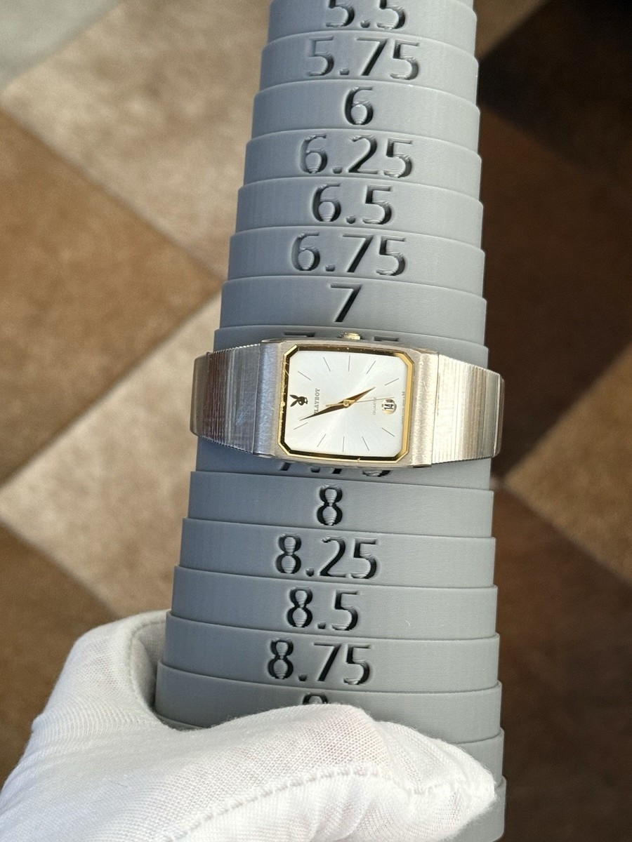 Rare Vintage Seiko x Playboy Y102-5340 Men's Quartz Date Dress
