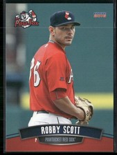 Robby Scott 2016 Pawtucket Red Sox Team Set Card