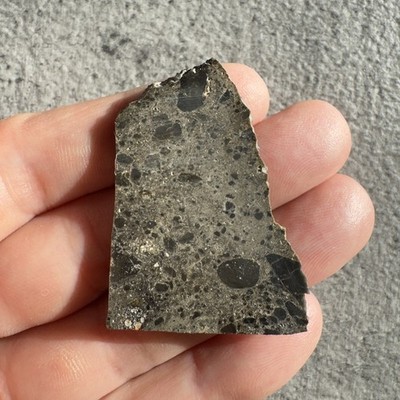 Meteorit Mondachondrit Mond Troktolith NEA 104 6,5g