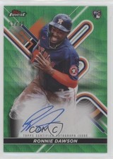 2022 Topps Finest Green Wave Refractor 12/99 Ronnie Dawson #FA-RDA Auto 17ph