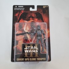 STAR WARS Revenge of the Sith COVERT OPS CLONE TROOPER MOC OVP ROTS Hasbro
