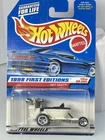Hot Wheels 1998 First Editions Hot Seat No 648 Diecast 13/40 Cars Toilet NEW Vtg