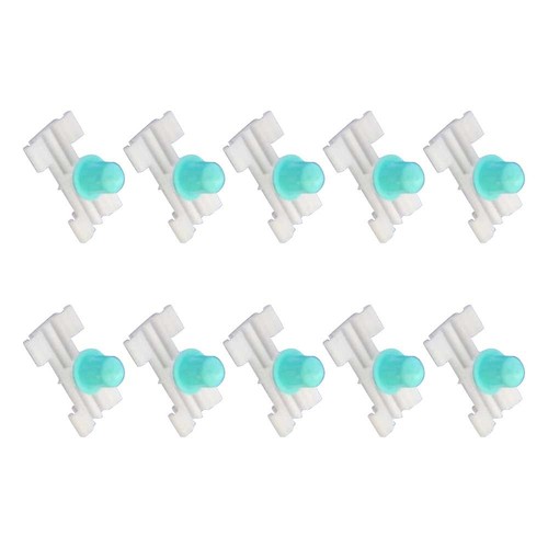 10 Pc For E46 Exterior Side Moulding Door Bump Strip Retaining Fastener Clip - Picture 24 of 24