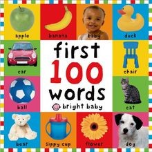Bright Baby First 100 Words  von Priddy, Roger | Buch | Zustand gut