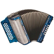Hohner Corona II Classic Accordion GCF - Dark Blue