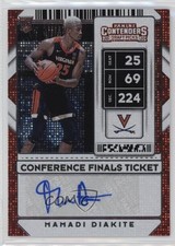 2020 Contenders Draft Picks Sticker Variation 68/75 Mamadi Diakite #95 Auto 3hd