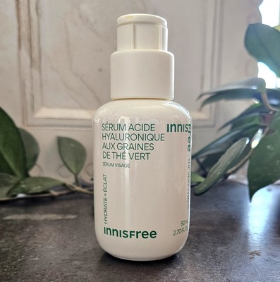 Innisfree Green Tea Seed Hyaluronic Serum 2.70 oz Hydrate + Glow NWOB 