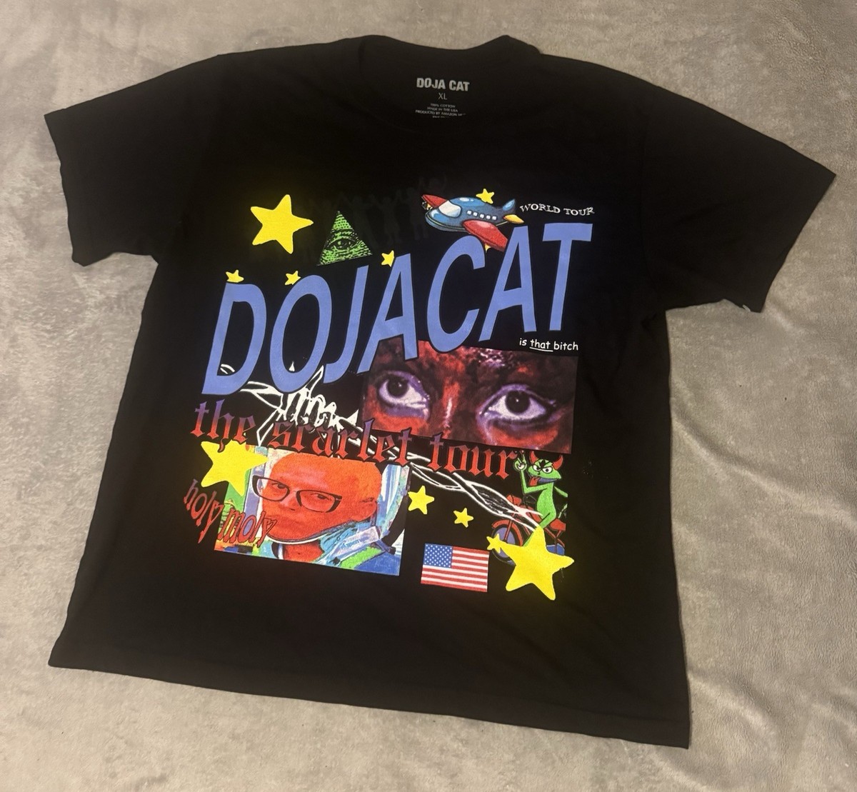 Doja Cat Shirt The Scarlet Tour World Tour Adult Size XL Graphic
