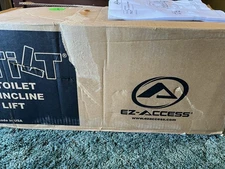 EZ-ACCESS TILT Toilet Incline Lift, Corded Power, Elongated Seat