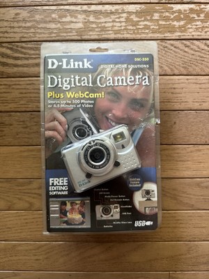 NEW D-Link DSC-350 Digital Camera 5.6 1024 X768 Internet DVC Lens Camera