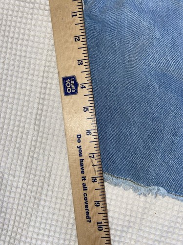 Levi's Boys 511 Denim Shorts Size 12 Slim Fit Distressed Raw Hem NWT - Picture 7 of 10