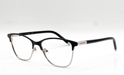 Calvin Klein Ck5464 001 Black Cat Eye Authentic Eyeglass Frames 53-16