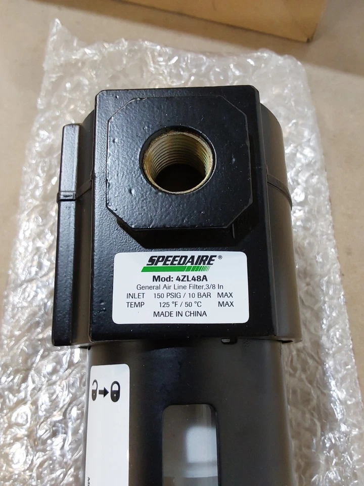 SPEEDAIRE 4Zl48 GENERAL AIR FILTER,3/8" - Image 3 of 4