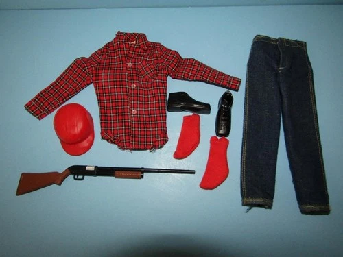 Vintage BARBIE 1960s Mattel Ken   #1409 Going Hunting Complete Original Set